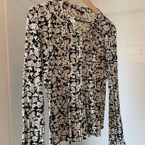 LUCKY BRAND Button Up Blouse